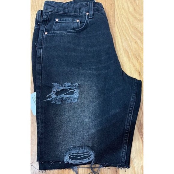 OSOS Design NWT Sz 32 Men’s  Distressed Slim Denim Shorts - Picture 6 of 6